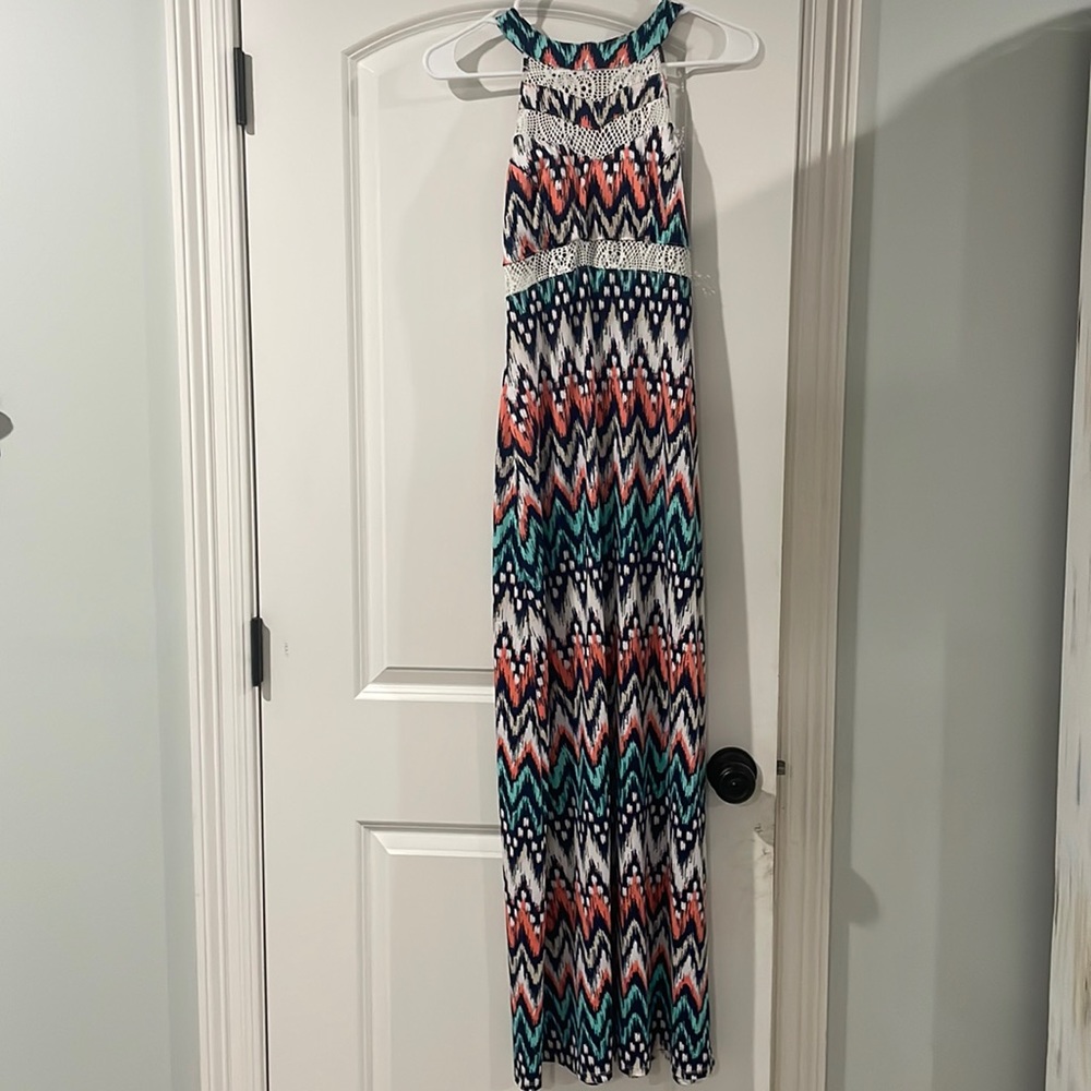 Summer Maxi dress | chevron maxi dress